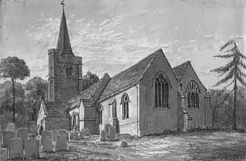 Lamberhurst Church in 1867
