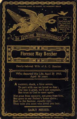 may beecher memorial