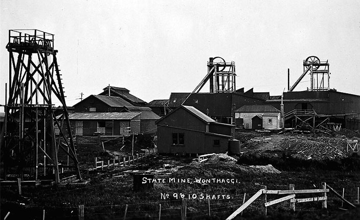 mining at wonthaggi c1920