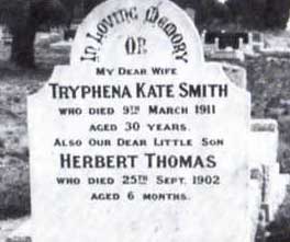 grave of tryphena smith